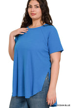 Load image into Gallery viewer, Melage baby waffle short sleeve top
