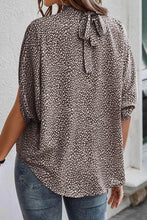 Load image into Gallery viewer, Dolman Sleeve Chiffon Blouse taupe
