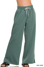 Load image into Gallery viewer, Scuba Drawstring Pants Ash Jade
