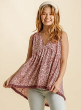 Load image into Gallery viewer, Umgee Rose Tie Back Top in Small to 2XL
